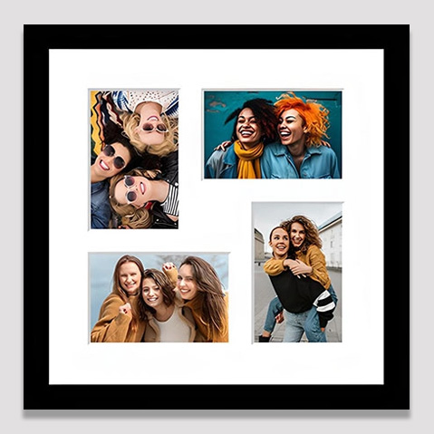 Multi photo frame for 4 photos