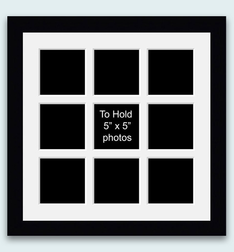 Multi aperture photo frames