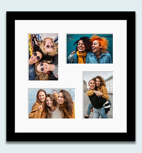Photo collages printed and framed online